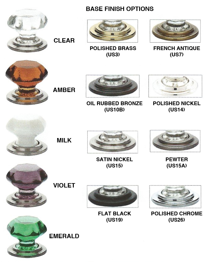 Buy Emtek Old Town Glass Knob Collection